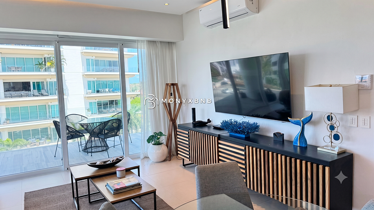 Lujoso apartamento de 1 dormitorio en Marina Vallarta, con b