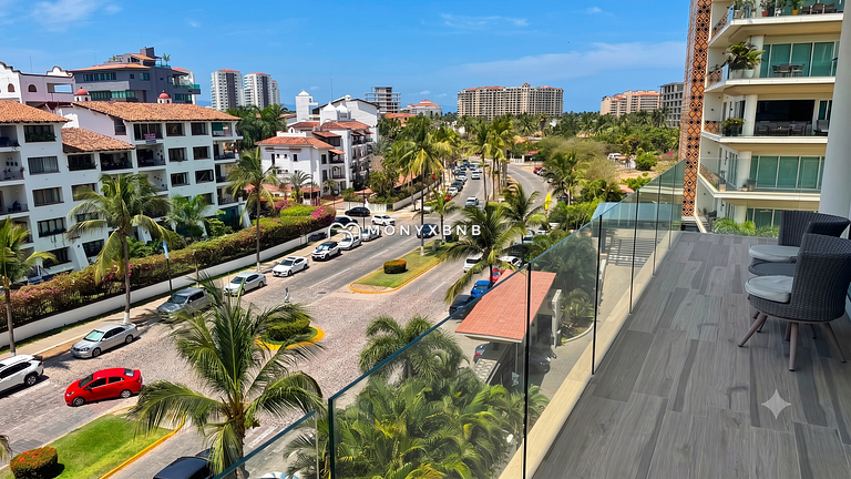 Lujoso apartamento de 1 dormitorio en Marina Vallarta, con b