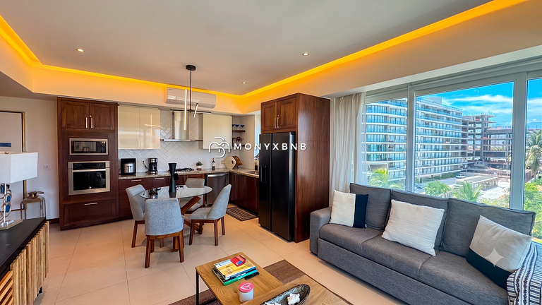 Lujoso apartamento de 1 dormitorio en Marina Vallarta, con b
