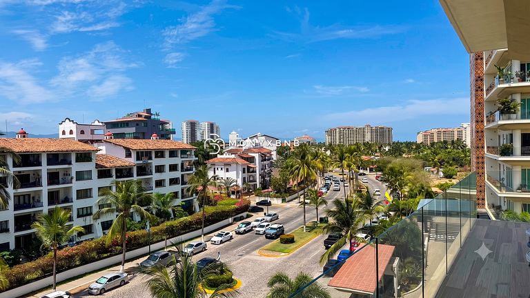 Lujoso apartamento de 1 dormitorio en Marina Vallarta, con b