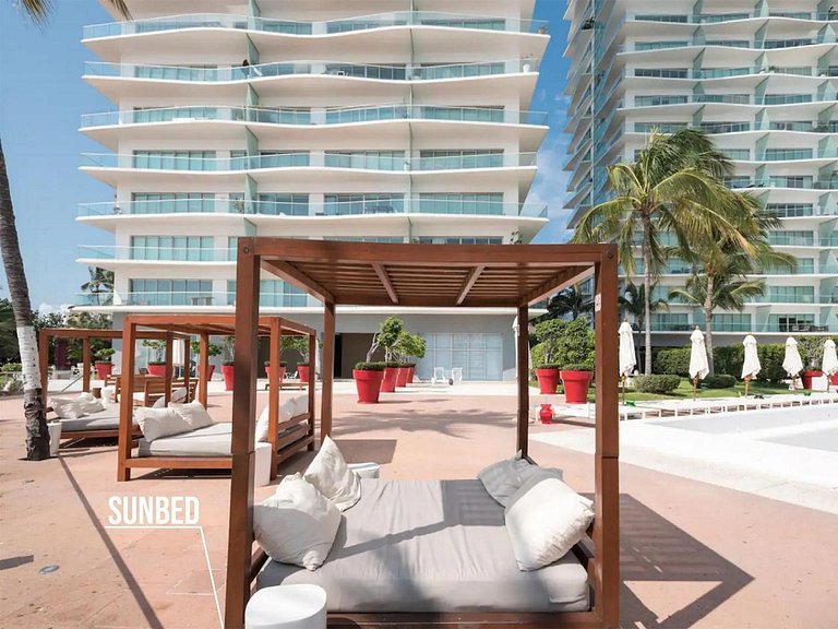 Icon Vallarta: Oasis a pie de playa con piscina y club de pl