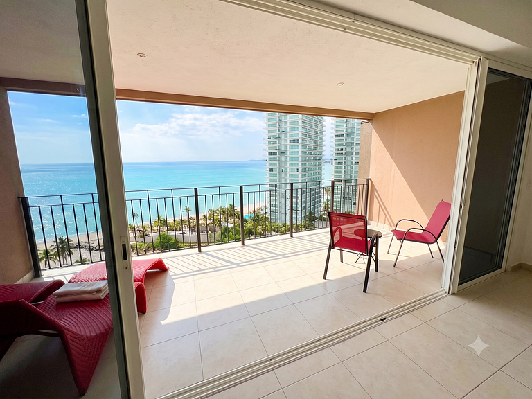 Apartamento a pie de playa de 2 dormitorios en planta alta c