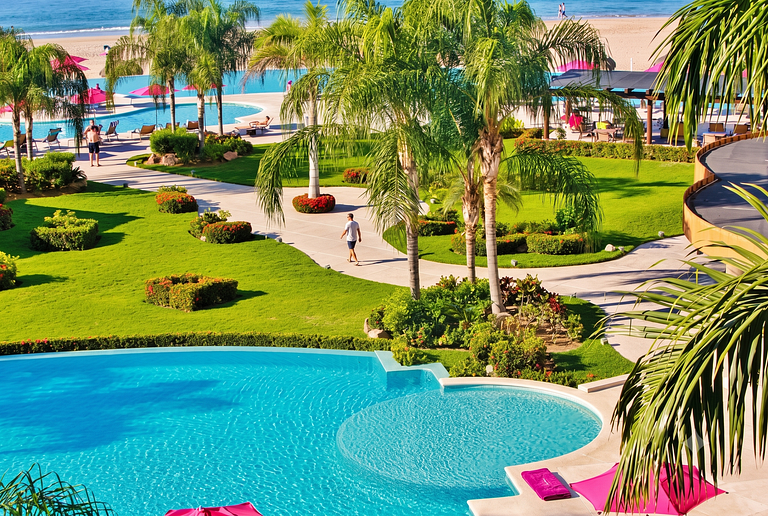Apartamento de 2 dormitorios en planta alta con vista al mar