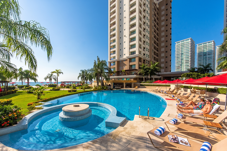 Grand Venetian apartamento de 1 cuarto con vista panorámica