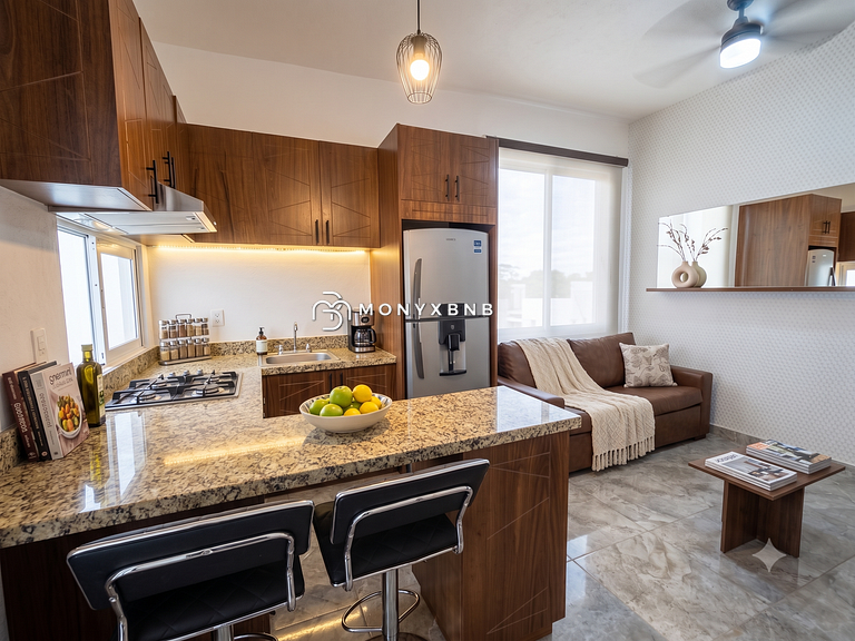 Modern 1BR Apartment Near Romantic Zone