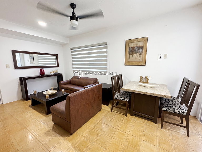 Apartamento Familiar 2BR Zona Romantica