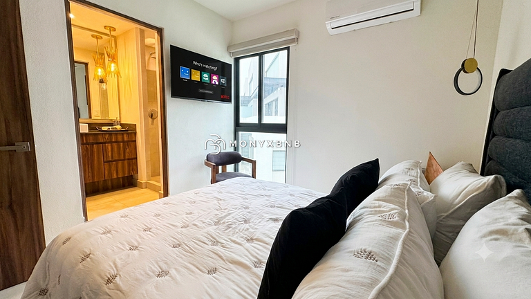 Lujoso apartamento de dos plantas con 3 dormitorios y 3,5 ba