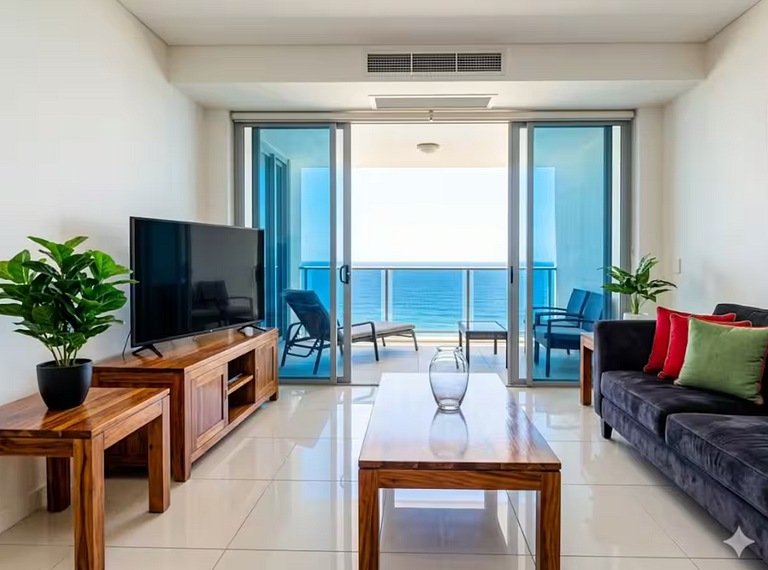 Grand Venetian apartamento de 1 cuarto con vista panorámica