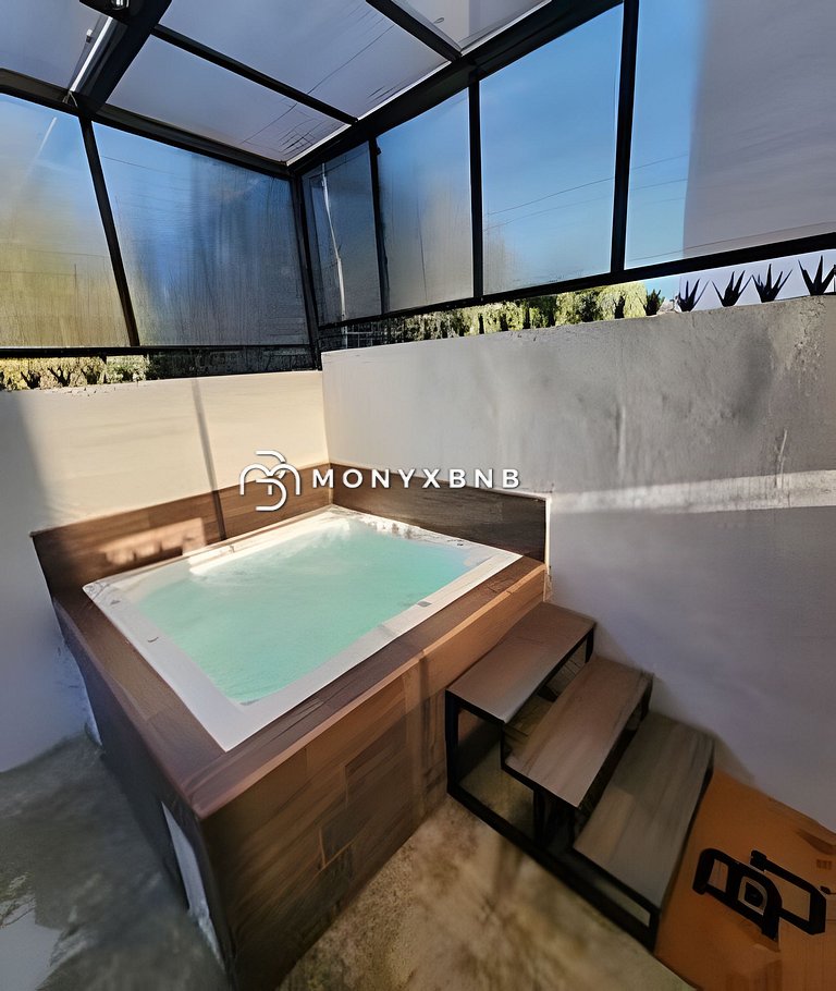 Presto sillas sombrilla, alberca, jacuzzi, 11 pers