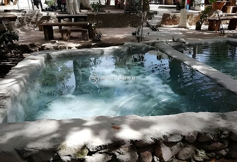 Presto sillas sombrilla, alberca, jacuzzi, 11 pers