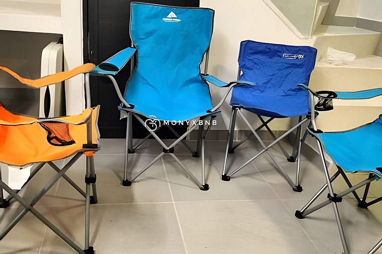 Presto sillas sombrilla, alberca, jacuzzi, 11 pers