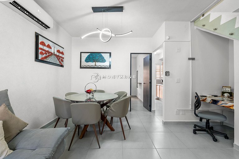 Presto sillas sombrilla, alberca, jacuzzi, 11 pers