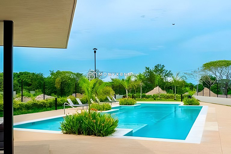 Condo Alberca, Pádel, Cerca, Marina Aeropuerto/5p