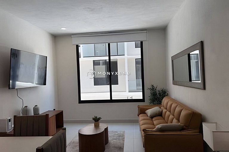 Condo Alberca, Pádel, Cerca, Marina Aeropuerto/5p