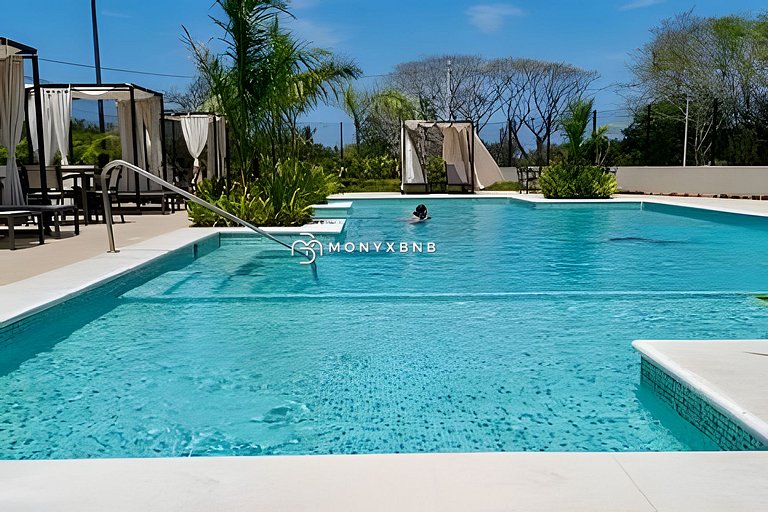 Condo Alberca, Pádel, Cerca, Marina Aeropuerto/5p