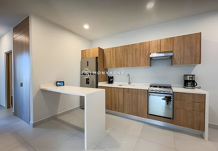 Condo Alberca, Pádel, Cerca, Marina Aeropuerto/5p