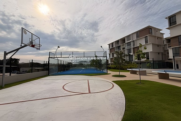 Condo Alberca, Pádel, Cerca, Marina Aeropuerto/5p