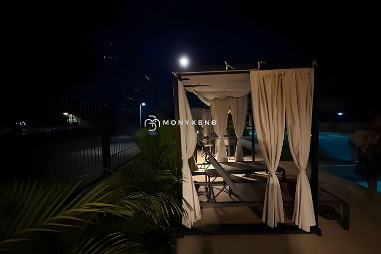 Condo Alberca, Pádel, Cerca, Marina Aeropuerto/5p