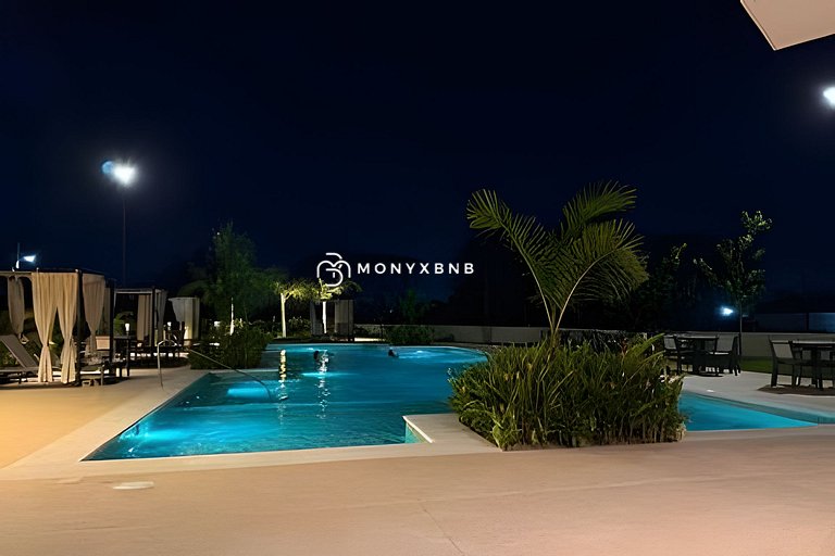 Condo Alberca, Pádel, Cerca, Marina Aeropuerto/5p