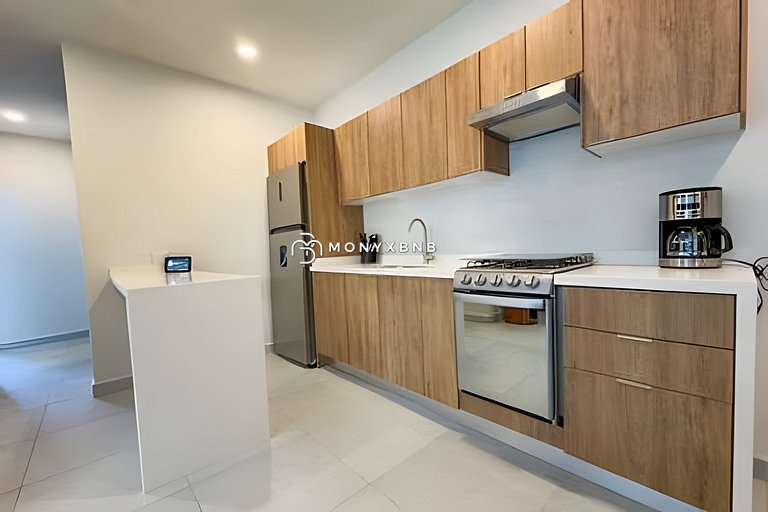 Condo Alberca, Pádel, Cerca, Marina Aeropuerto/5p