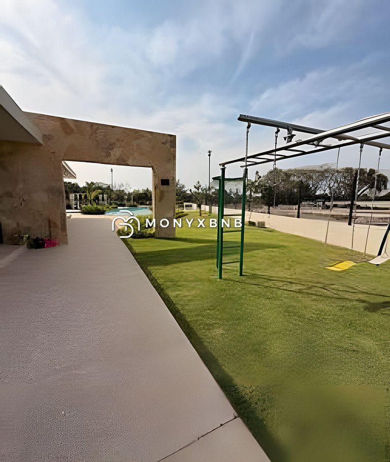 Condo Alberca, Pádel, Cerca, Marina Aeropuerto/5p