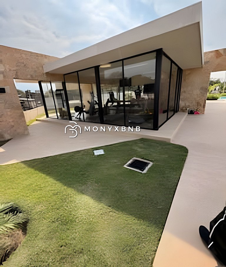 Condo Alberca, Pádel, Cerca, Marina Aeropuerto/5p
