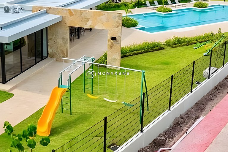 Condo Alberca, Pádel, Cerca, Marina Aeropuerto/5p