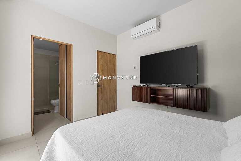 Condo Alberca, Pádel, Cerca, Marina Aeropuerto/5p