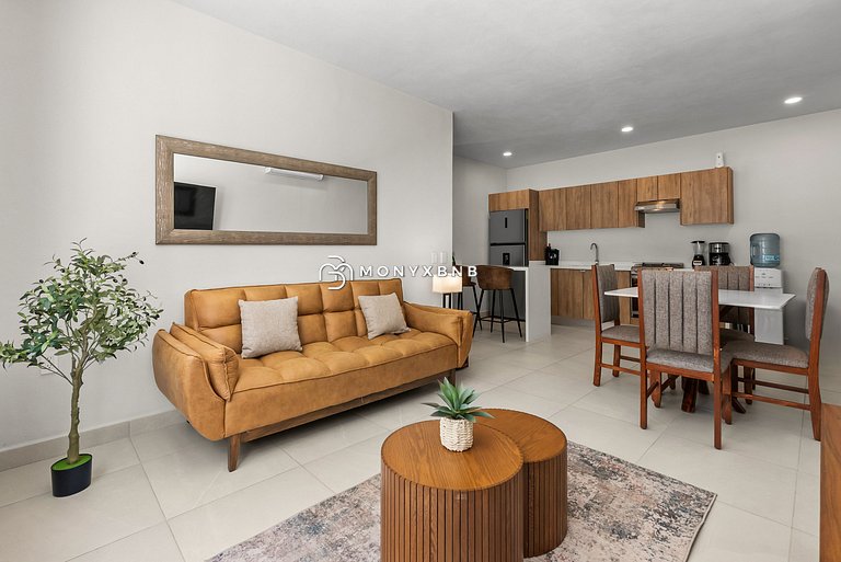 Condo Alberca, Pádel, Cerca, Marina Aeropuerto/5p