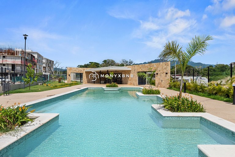 Condo Alberca, Pádel, Cerca, Marina Aeropuerto/5p