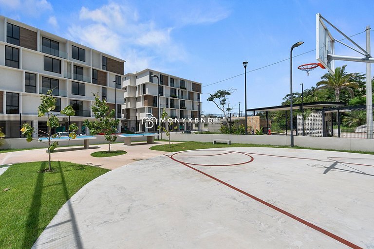 Vivento Los Fresnos 2BR with Pool & Padel