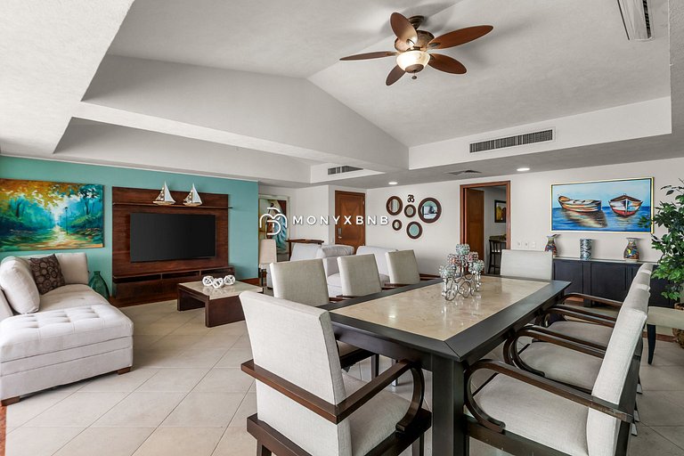 Grand Venetian • 3BR Familiar y Elegante