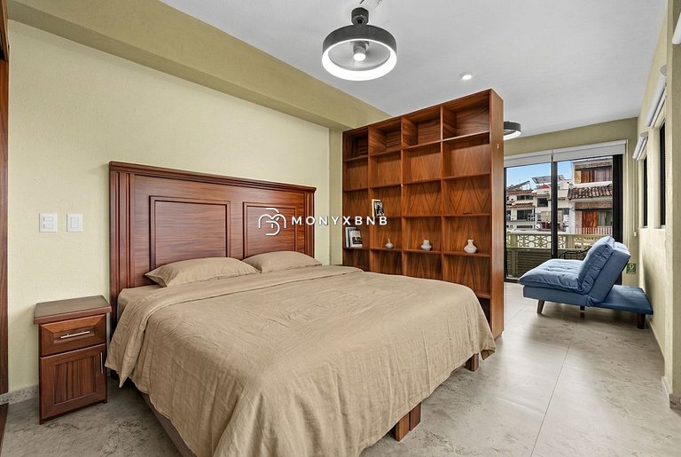 El Loft del Malecón 1 Min de la Playa y el Malecón